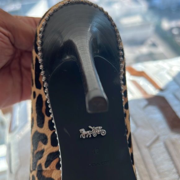 Coach Waverly leopard heels - Picture 4 of 5